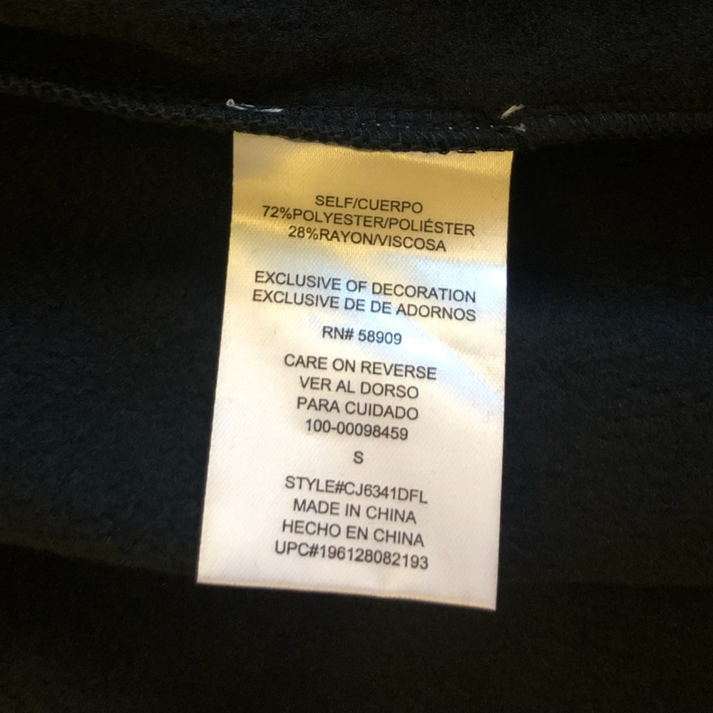 NWT Copper Key Paper Bag Black Skirt Size S - Picture 5 of 9